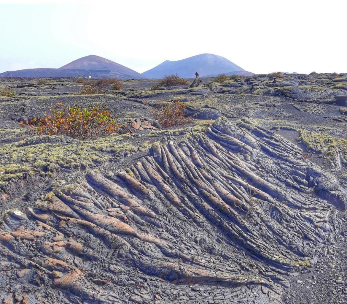 Lanzarote Casa Volcanica-Anclada Sobre La Lava Del Volcan Montana Blanca Екстер'єр фото