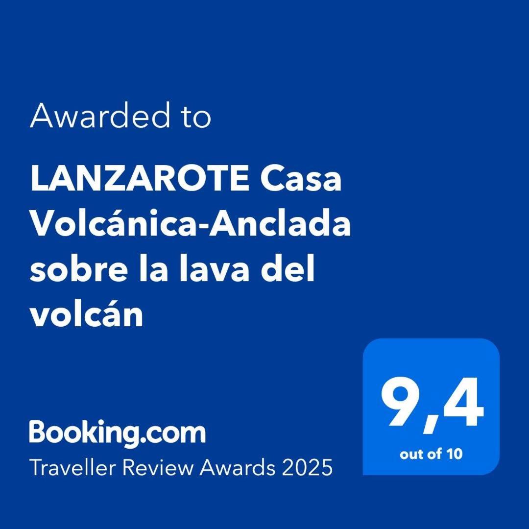 Lanzarote Casa Volcanica-Anclada Sobre La Lava Del Volcan Montana Blanca Екстер'єр фото